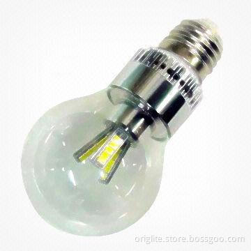 LED Bulb Lamp with 12W/360° Beam Angle/Samsung Chip/Lifud Power/Glass Bulb/90lm/W/3yrs Warranty